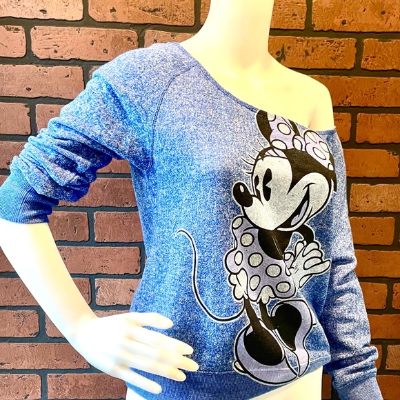 Official Disney Minnie Mouse Scoop Neck VERY RARE Employee / Film Crew Store - Picture 3 of 8